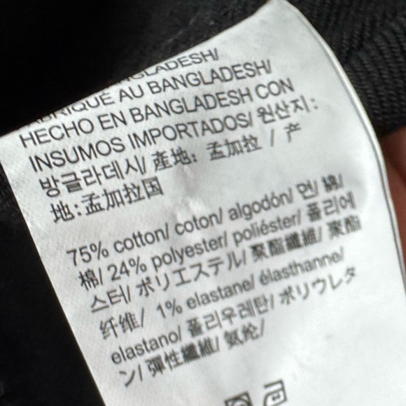 NWT Calvin Klein Black Denim Trucker Jacket Size XL - Picture 6 of 6